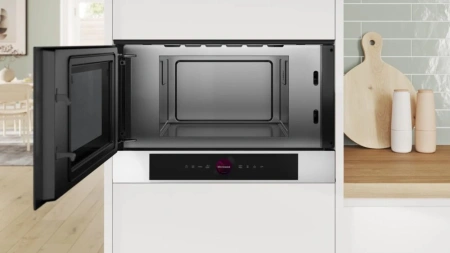 Микроволновая Печь Bosch BFL7221W1 21л. 900Вт белый (встраиваемая)
