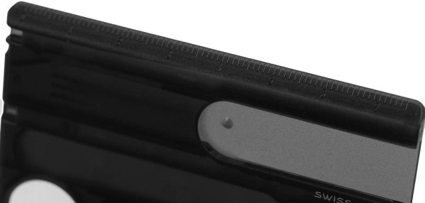 Швейцарская карта Victorinox SwissCard Lite (0.7333.T3) черный полупрозрачный коробка подарочная
