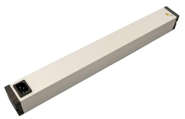 Блок распределения питания Hyperline SHZ19-8SH-S-IEC гор.размещ. 8xSchuko базовые 10A C14