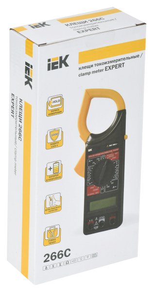 Клещи токоизмерительные IEK Expert 266C