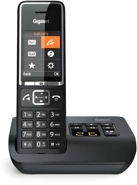 Р/Телефон Dect Gigaset Comfort 550A RUS черный автооветчик АОН