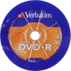 Диск DVD-R Verbatim 4.7Gb 16x wagon wheel (25шт) (43730)