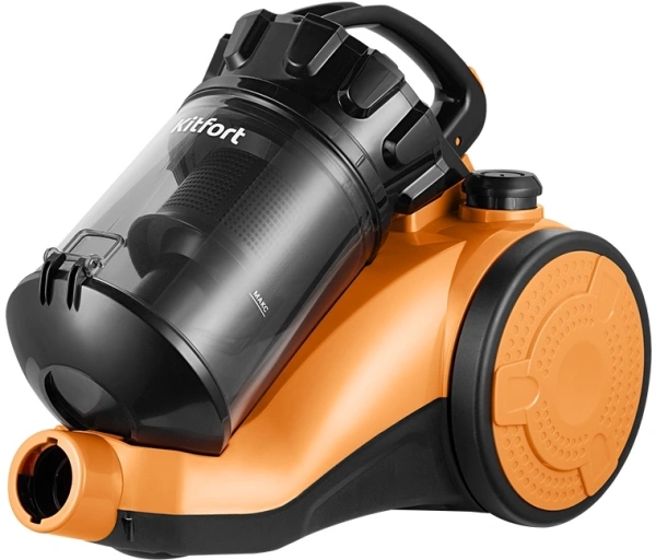 Пылесос Kitfort КТ-5280 1200Вт оранжевый/черный