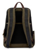 Рюкзак унисекс Piquadro Harper CA3869AP/VETM зеленый/коричневый кожа