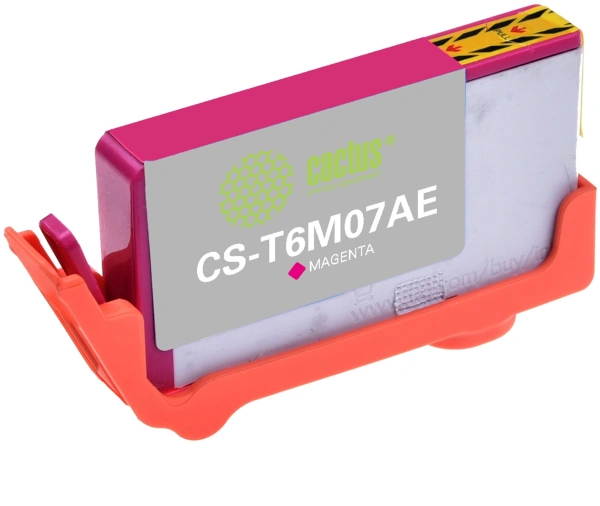 Картридж струйный Cactus CS-T6M07AE №903XL(есть ограничения по прошивке) пурпурный (10мл) для HP OJP 6950/6960/6970