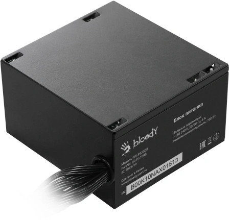 Блок питания Bloody ATX 750W BD-PS750B 80+ bronze (20+4pin) APFC 120mm fan 6xSATA RTL