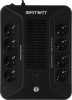 Источник бесперебойного питания Smartwatt SAFE PRO 800 480Вт 800ВА черный
