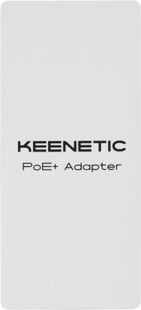 Инжектор PoE+ Keenetic KN-4510 10/100/1000BASE-T 30Вт 100-240В(АС)
