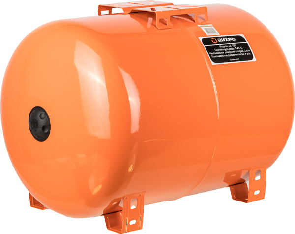 Гидроаккумулятор Вихрь ГА-100 100л 8бар оранжевый (68/6/3)