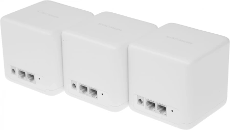 Бесшовный Mesh роутер Mercusys Halo H30G(3-pack) AC1300 10/100/1000BASE-TX белый (упак.:3шт)