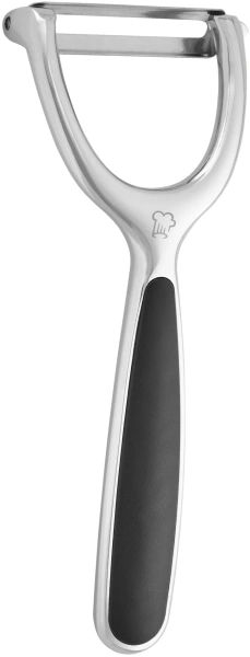 Овощечистка Rondell Stolz RD-1781 стальной/черный упак.:картонная подложка