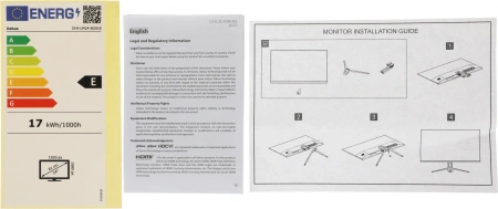 Монитор Dahua 23.8" DHI-LM24-B201E черный IPS LED 5ms 16:9 HDMI матовая 1000:1 300cd 178гр/178гр 1920x1080 100Hz VGA DP FHD 2.94кг