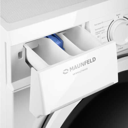 Стиральная машина Maunfeld MFWM127WH класс: A+++ загр.вертикальная макс.:6.5кг белый