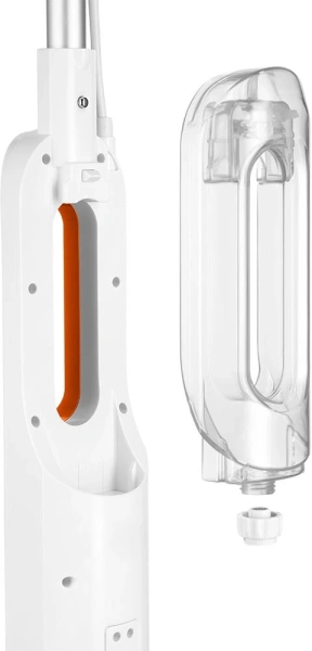 Швабра паровая Kitfort КТ-1048-2 1300Вт белый/оранжевый