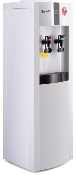 Кулер Aqua Work 16LR напольный компрессорный белый/черный