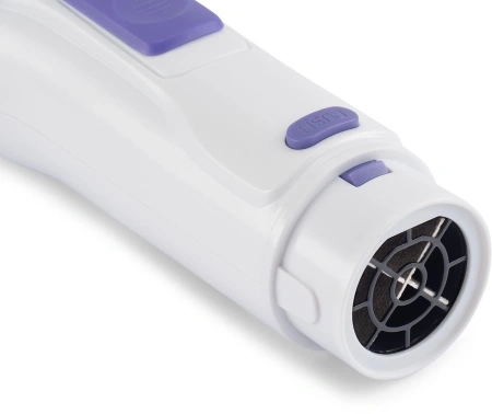 Фен-щетка Starwind SHP8502 1000Вт белый/фиолетовый