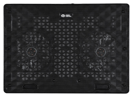 Подставка для ноутбука Digma D-NCP156-2 15.6"360x260x27мм 2xUSB 2x 120ммFAN 650г черный