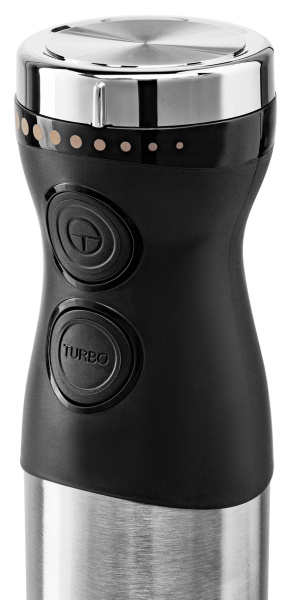 Блендер погружной Hyundai HYB-H3824 800Вт серебристый/черный