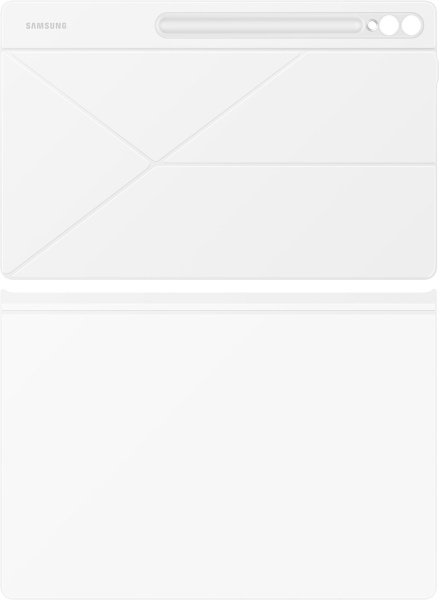 Чехол Samsung для Samsung Galaxy Tab S9 Ultra/S10 Ultra Smart Book Cover поликарбонат/полиуретан белый (EF-BX910PWEGRU)