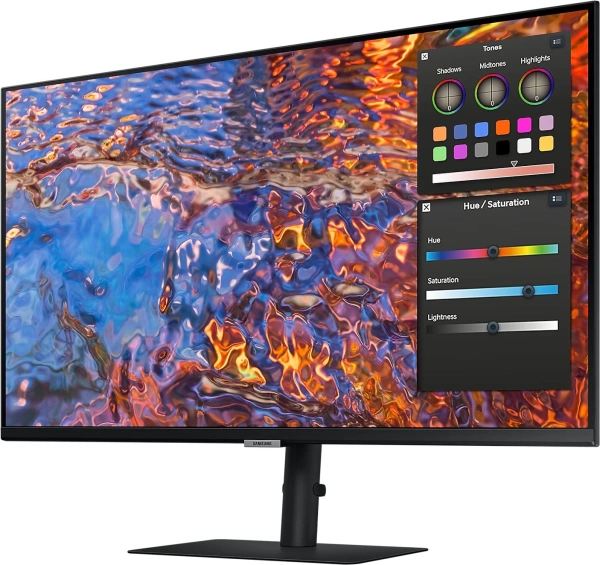 Монитор Samsung 32" S32B800PXI черный IPS LED 5ms 16:9 HDMI полуматовая HAS Piv 350cd 178гр/178гр 3840x2160 60Hz DP 4K USB 5.2кг