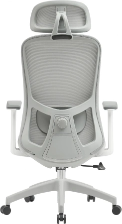 Кресло Cactus CS-GMC515-GY серый сиденье серый сетка/ткань с подголов. крестов. пластик пластик серый