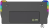 Стол игровой Cactus CS-GTZ-BK-RGB столешница ДСП черный каркас черный