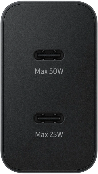 Сетевое зар./устр. Samsung EP-T5020 50W 3A (PD) 2xUSB type-C для Samsung черный (EP-T5020XBEGEU)
