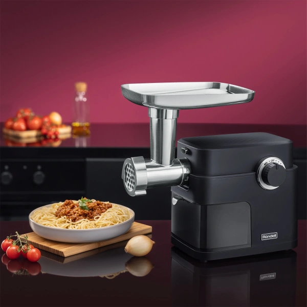 Мясорубка Rondell RDE-1453 2000Вт черный