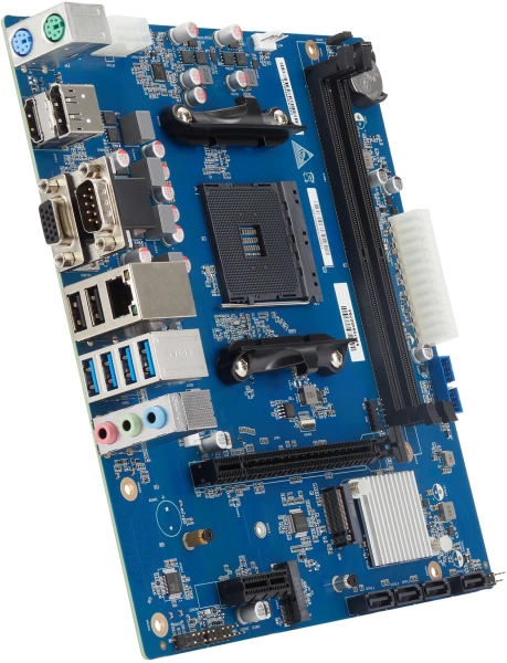 Материнская плата IRU A520M-VHDi/M.2 Soc-AM4 AMD A520 mATX AC`97 8ch(7.1) GbLAN+VGA+HDMI+DP