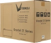 Корпус Formula Crystal Z1 черный без БП ATX 3x120mm 2xUSB2.0 1xUSB3.0 audio bott PSU
