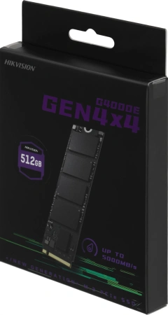 Накопитель SSD Hikvision PCIe 4.0 x4 512GB HS-SSD-G4000E/512G HS-SSD-G4000E/512G Hiksemi G4000E M.2 2280
