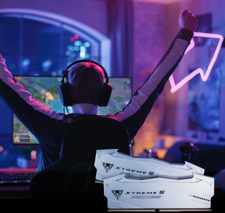 Память DDR5 2x24GB 8000MHz Patriot PVXR548G80C38KM Viper Xtreme 5 RGB RTL Gaming PC5-64000 CL38 DIMM 288-pin 1.45В с радиатором Ret