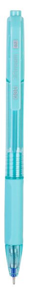 Ручка шариков. автоматическая Deli X-tream EQ199-BL d=0.7мм син. черн. резин. манжета