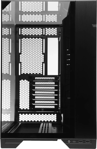 Корпус Lian-Li O11 Vision черный без БП ATX 8x120mm 5x140mm 2xUSB3.0 1xUSB3.1 audio