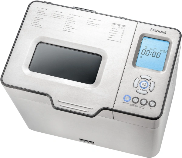 Хлебопечь Rondell 1640-RE-01 600Вт серебристый