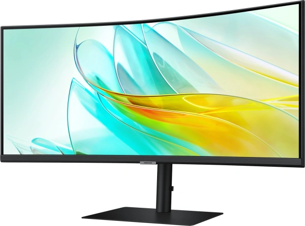 Монитор Samsung 34" ViewFinity S6 S34C650UAIXCI черный VA LED 5ms 21:9 HDMI M/M полуматовая 350cd 178гр/178гр 3440x1440 100Hz DP Ultra WQHD USB 8кг