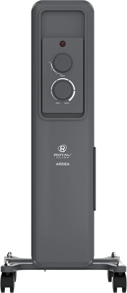 Радиатор масляный Royal Clima Ardea ROR-AR5-1000M 1000Вт графитовый/черный