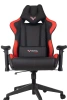 Кресло игровое Zombie VIKING 5 AERO черный/красный эко.кожа с подголов. крестов. пластик