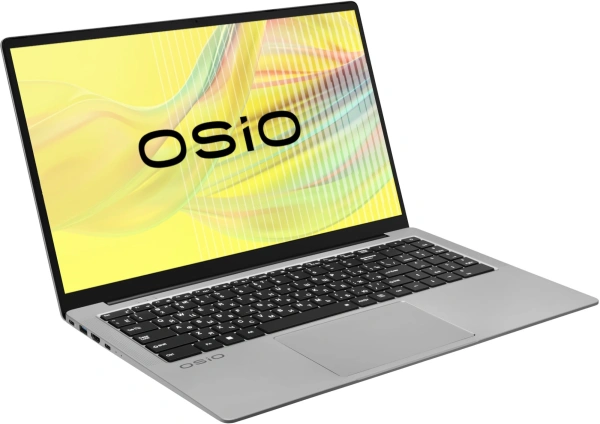 Ноутбук Osio FocusLine F160a-002 Ryzen 5 5500U 16Gb SSD512Gb AMD Radeon 16.1" IPS FHD (1920x1080) Windows 11 Home grey WiFi BT Cam 6000mAh
