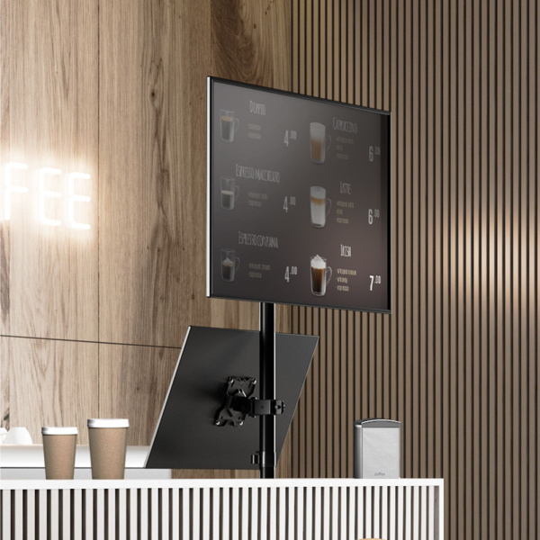 Кронштейн для мониторов Onkron D208E черный 13"-34" макс.16кг настольный поворот и наклон 2