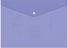 Конверт на кнопке Бюрократ Pastel -PKPAST/VIO A4 пластик 0.18мм фиолетовый