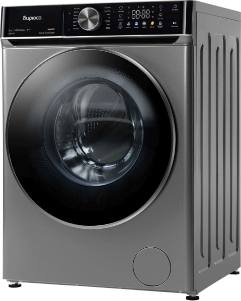 Стиральная машина Бирюса WM-SC914/15 S класс: A+++ загр.фронтальная макс.:9кг серебристый инвертер