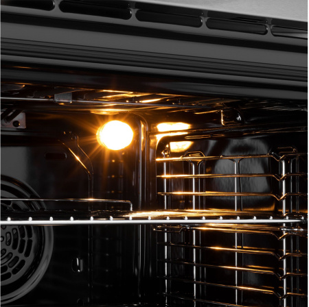 Духовой шкаф Электрический Maunfeld MEOC708PS серебристый