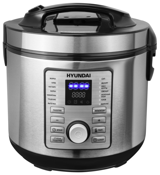 Мультиварка Hyundai HYMC-1617 5л 900Вт серебристый/черный
