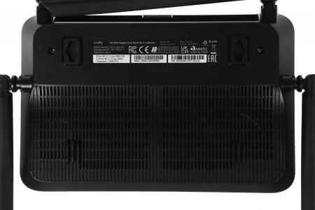Роутер беспроводной Cudy X6 AX1800 10/100/1000BASE-TX черный