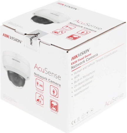 Камера видеонаблюдения IP Hikvision DS-2CD2143G2-IU(4mm) 4-4мм цветная корп.:белый