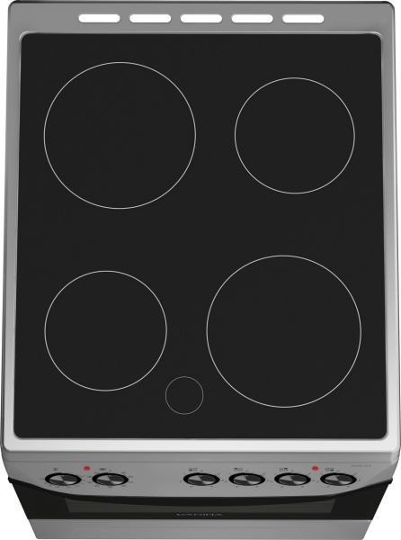 Плита Электрическая Darina 1D5 EC 241 614 X нержавеющая сталь стеклокерамика