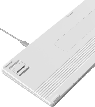 Клавиатура A4Tech Fstyler FBX55C белый USB беспроводная BT/Radio slim Multimedia (FBX55C)