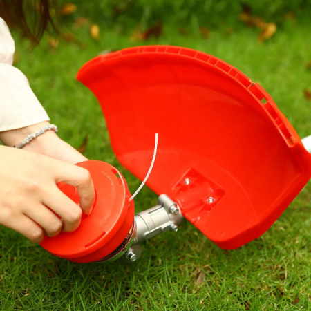 Триммер бензиновый Deko DKTR43 1250Вт 1.7л.с. неразбор.штан. реж.эл.:леска/нож