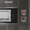 Микроволновая печь Weissgauff HMT-725 Touch Grill 25л. 900Вт черный/серебристый (встраиваемая)